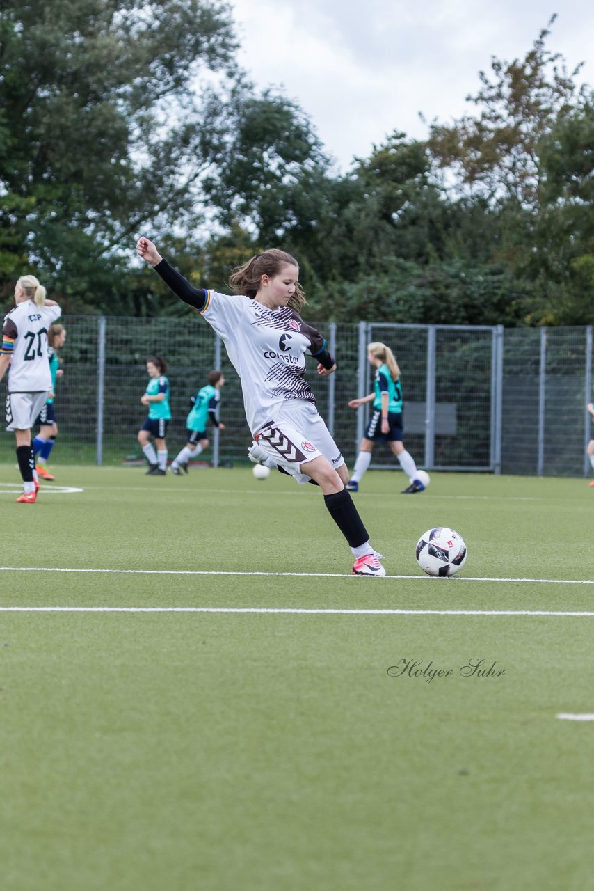 Bild 173 - B-Juniorinnen Wedel - St. Pauli : Ergebnis: 1:2